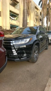 Toyota Highlander XLE 4×2 V6 (3.5L 6cyl 8A) 2017 Black